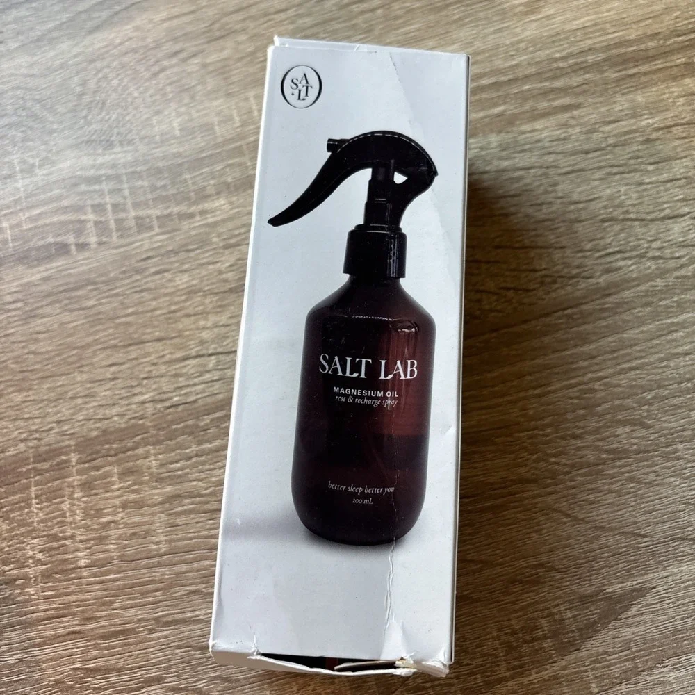 Salt Lab Magnesium Oil Rest And Recharge Spray Better Sleep 200 mL New